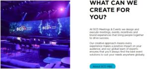 BCD Meetings & Events