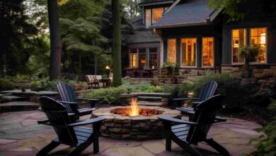 Sunken Fire Pit
