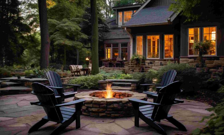 Sunken Fire Pit