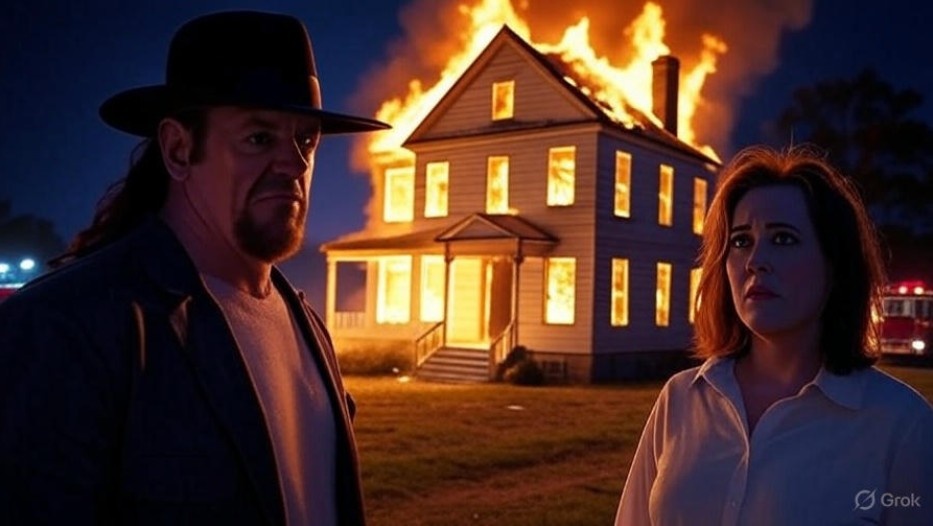 WWE made us believe Undertaker Set their family house on fire.
