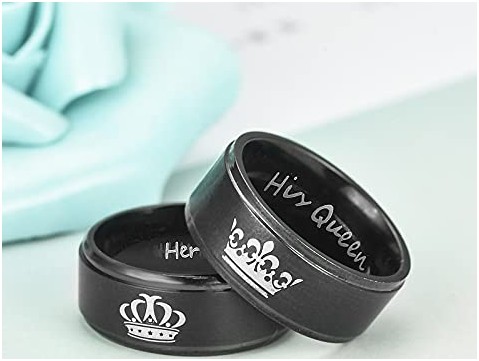 Who Wears Black Wedding Rings